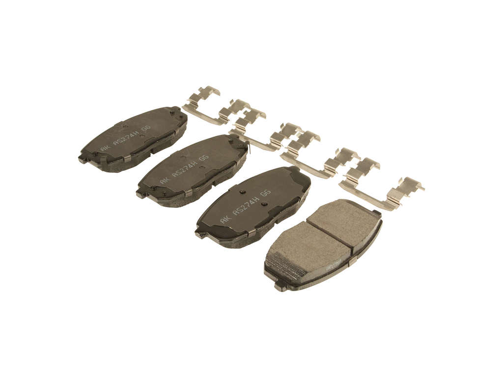 2014-2016 Kia Soul Disc Brake Pad Set - Front (Akebono)