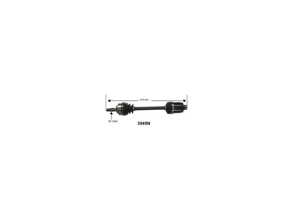 2002-2006 Honda CR-V CV Axle Assembly - Front Right (Autopart International)