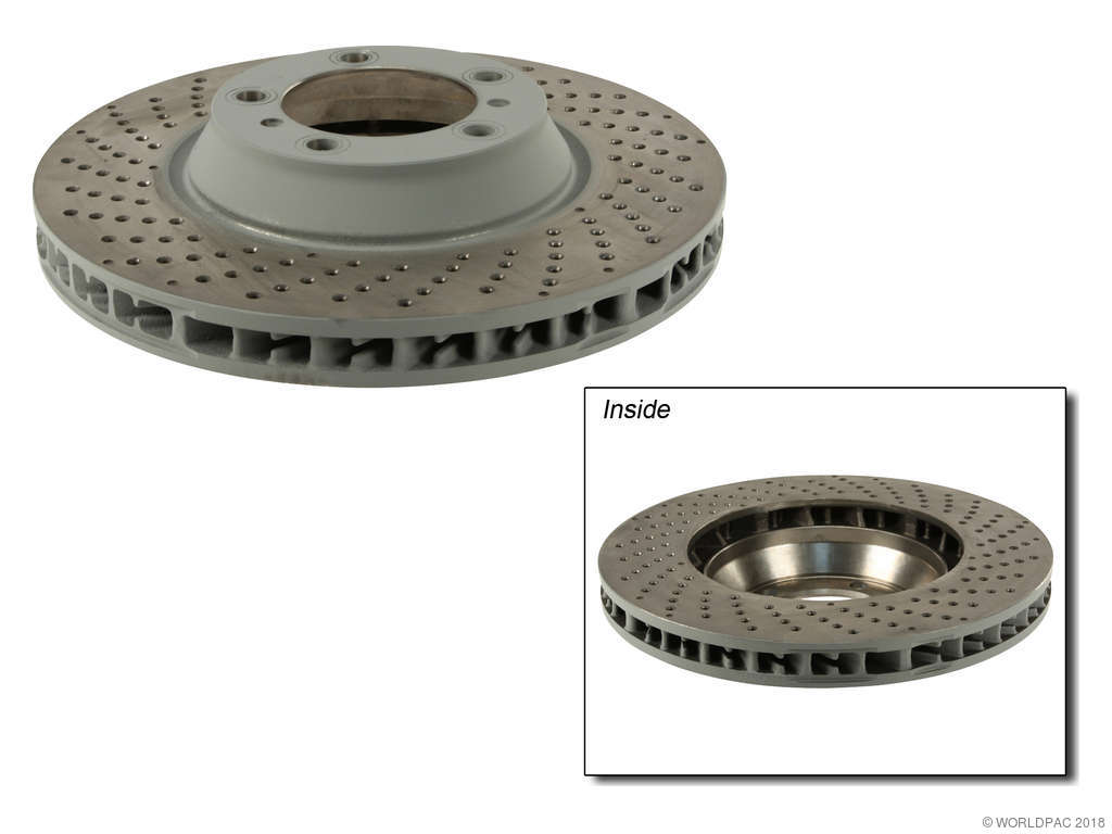 2002-2008 Porsche 911 Disc Brake Rotor - Front Left or Front Right (Sebro)