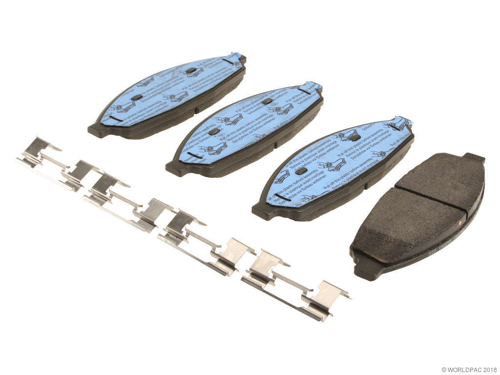 2003-2011 Lincoln Town Car Disc Brake Pad Set - Front (Motorcraft)