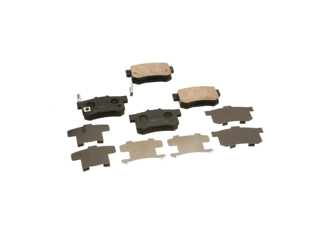1995-1998 Honda Odyssey Disc Brake Pad Set - Rear (Nissin)
