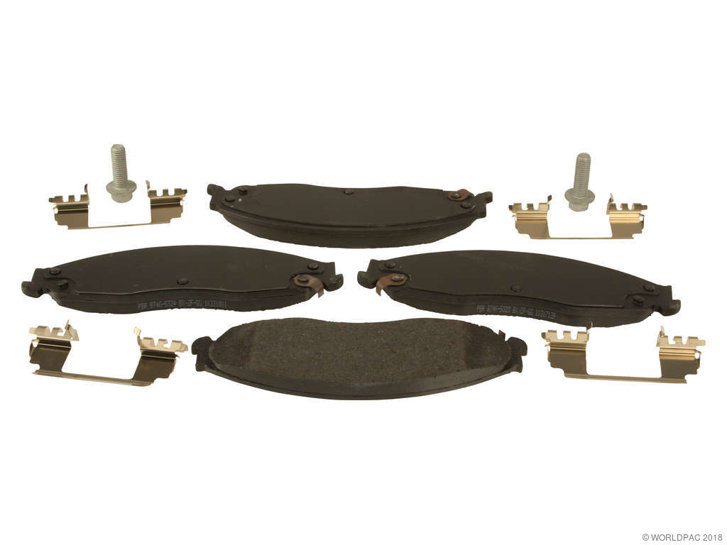 2003-2007 Cadillac CTS Disc Brake Pad Set - Front (ACDelco)
