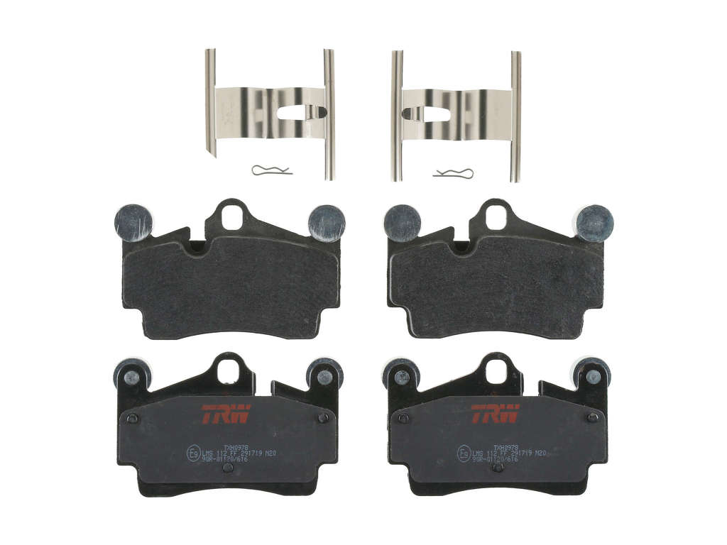 2007-2015 Audi Q7 Disc Brake Pad Set - Rear (TRW)