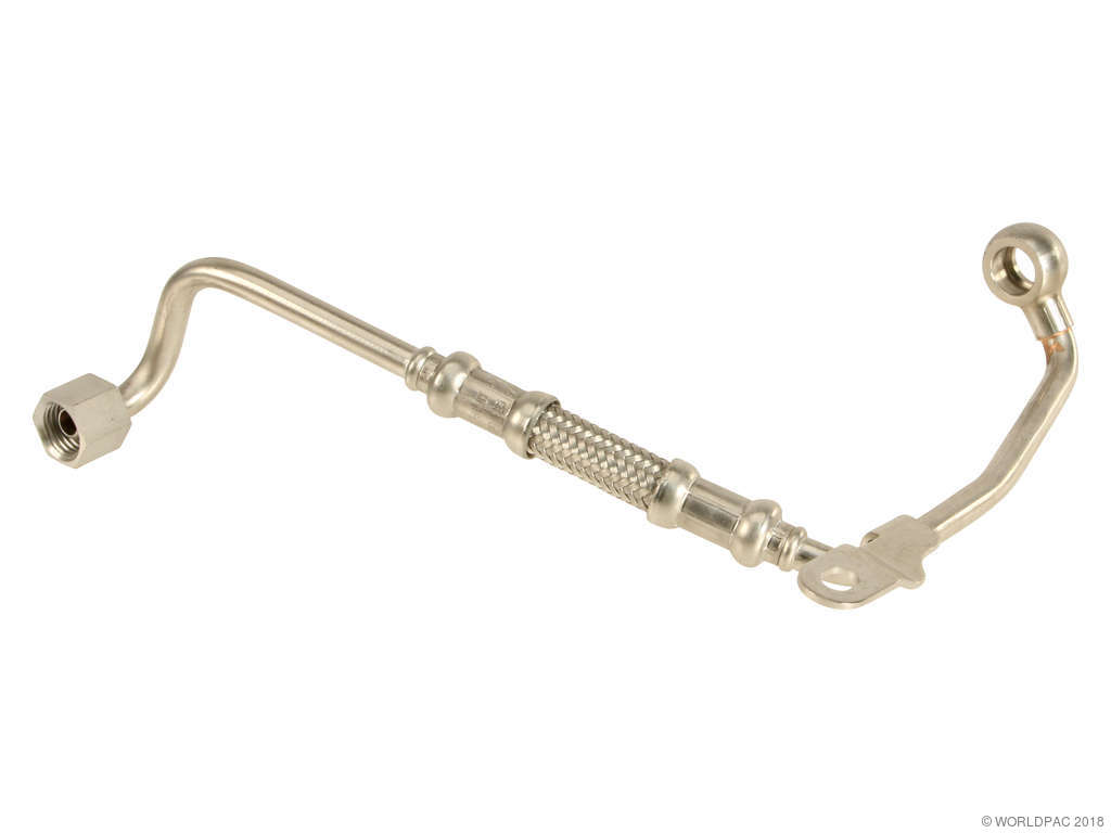 2001-2005 Audi Allroad Quattro Turbocharger Oil Line - Left (Genuine)