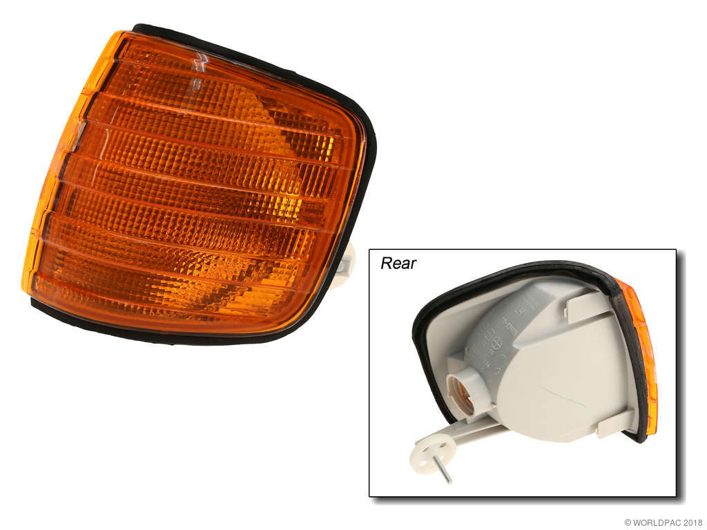 1988-1991 Mercedes-Benz 300SE Turn Signal Light Lens - Left (APA/URO Parts)