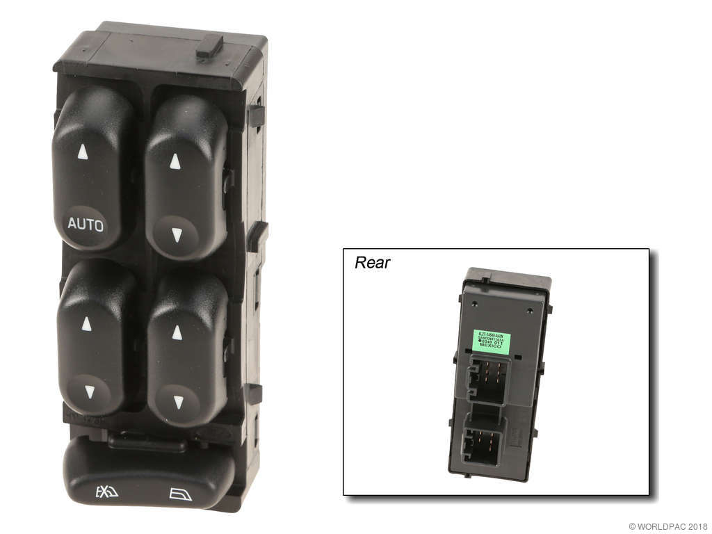 2004-2005 Ford Explorer Sport Trac Door Window Switch - Front Left (Motorcraft)