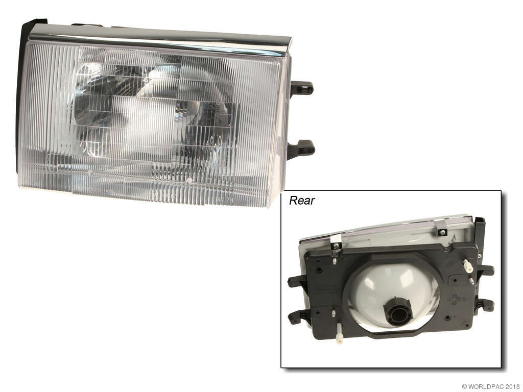 1986-1989 Volvo 244 Headlight Assembly - Left (Professional Parts Sweden)