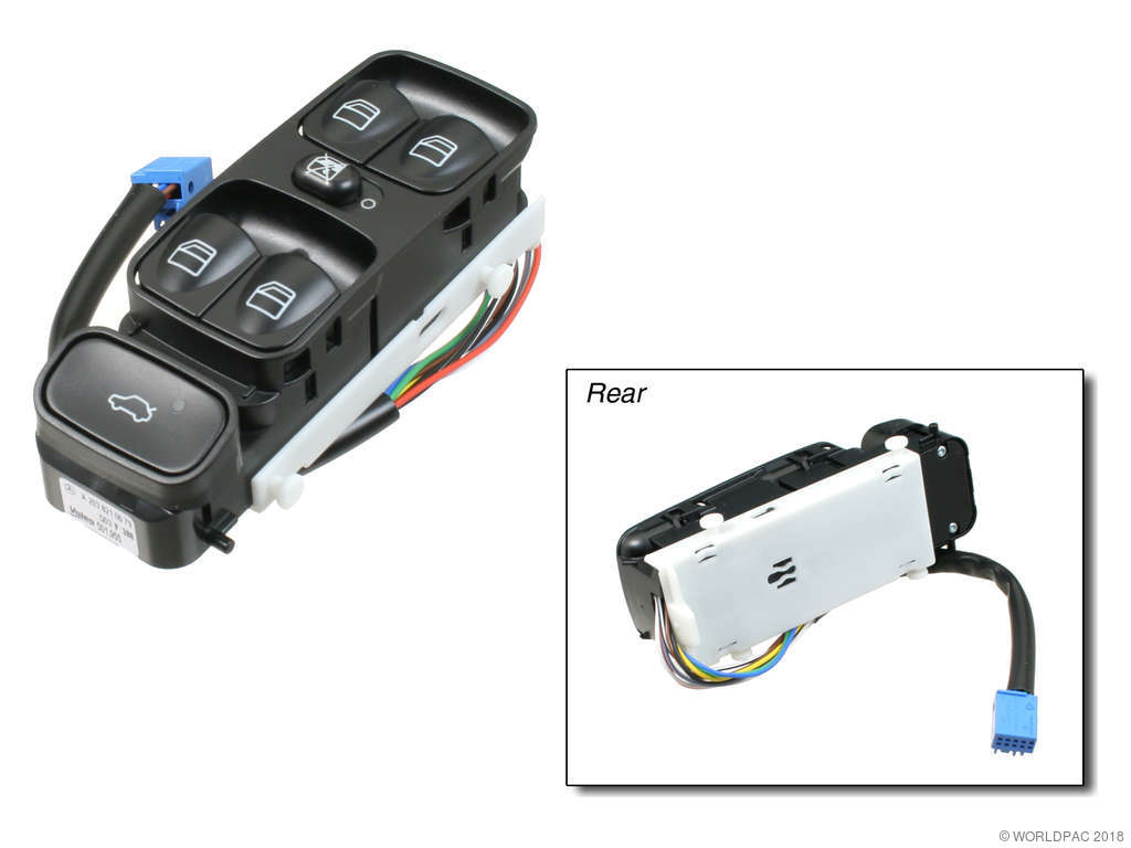 2006-2007 Mercedes-Benz C280 Door Window Switch - Front Left (Aftermarket)