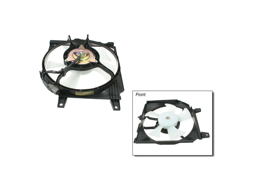 1991-1993 Nissan NX A/C Condenser Fan Assembly - Right (Dorman)