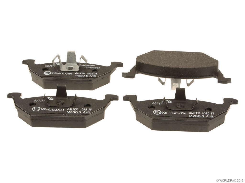 2011-2016 Volkswagen Jetta Disc Brake Pad Set - Front (ATE)