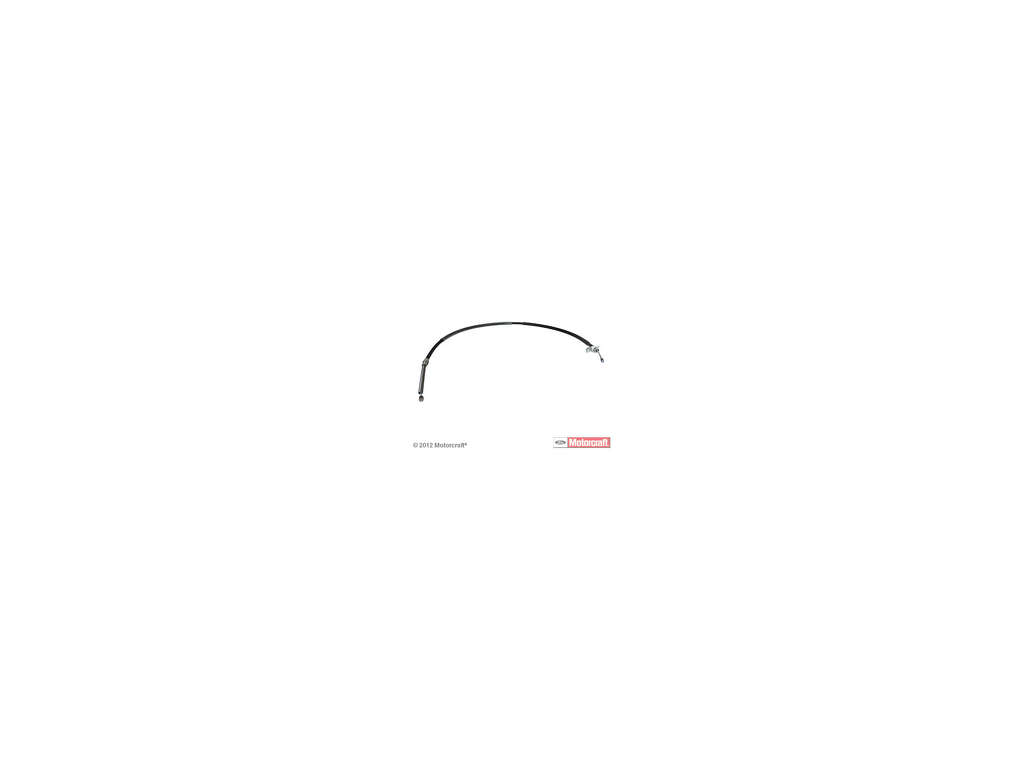 2001-2002 Ford Ranger Parking Brake Cable - Rear Left (Motorcraft)