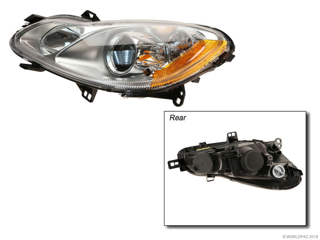 2008-2015 Smart Fortwo Headlight Assembly - Left (Magneti Marelli)
