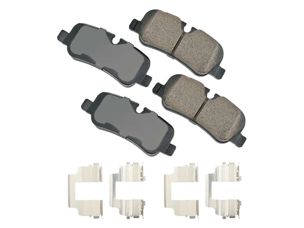 2010-2013 Land Rover Range Rover Sport Disc Brake Pad Set - Rear (Akebono)