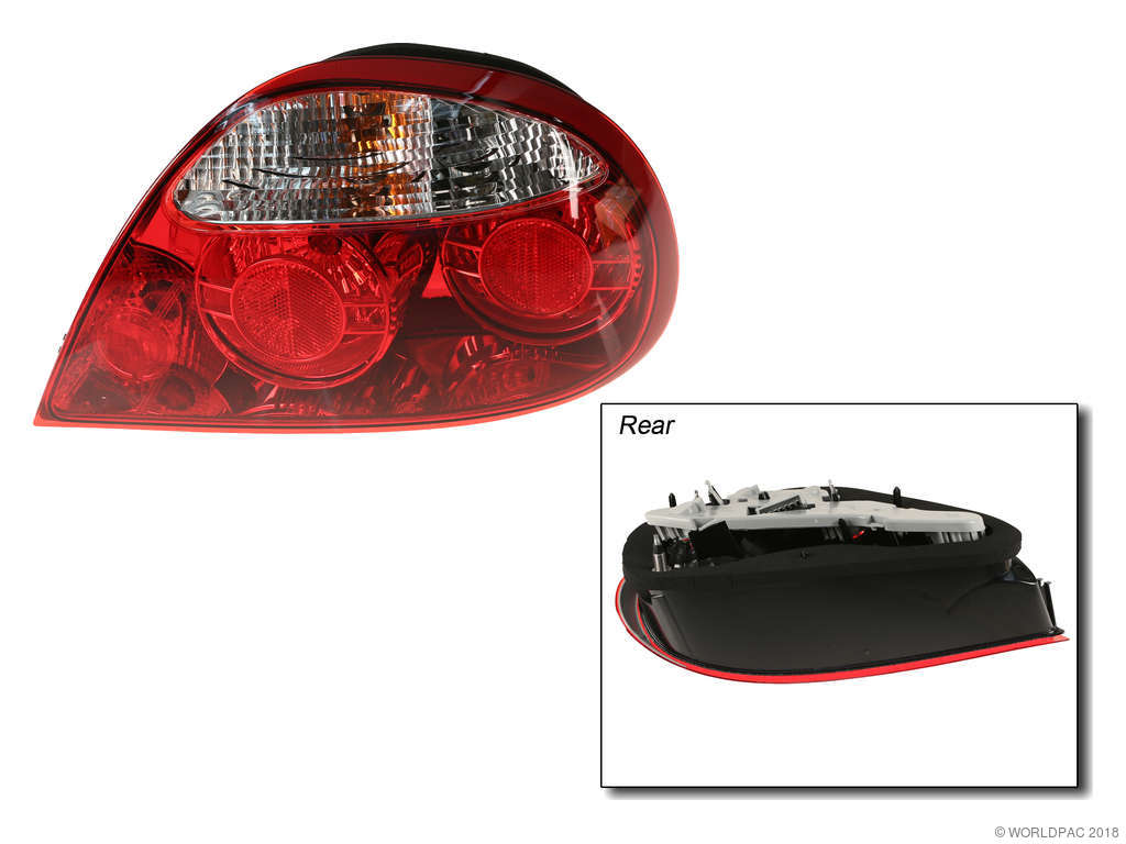 2000-2008 Jaguar S-Type Tail Light Assembly - Right (Genuine)