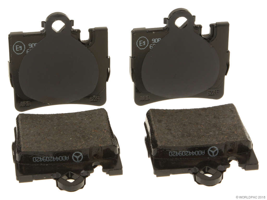 2001-2002 Mercedes-Benz S600 Disc Brake Pad Set - Rear (Genuine)