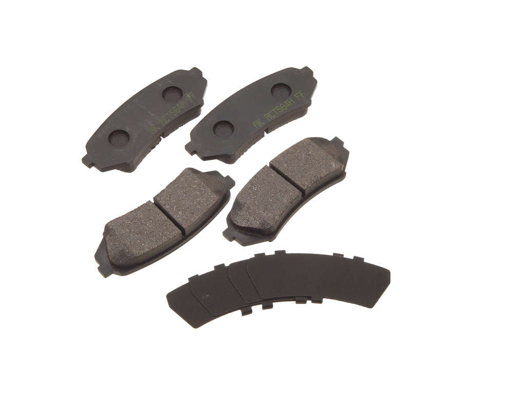 1998-2007 Toyota Land Cruiser Disc Brake Pad Set - Rear (Akebono)