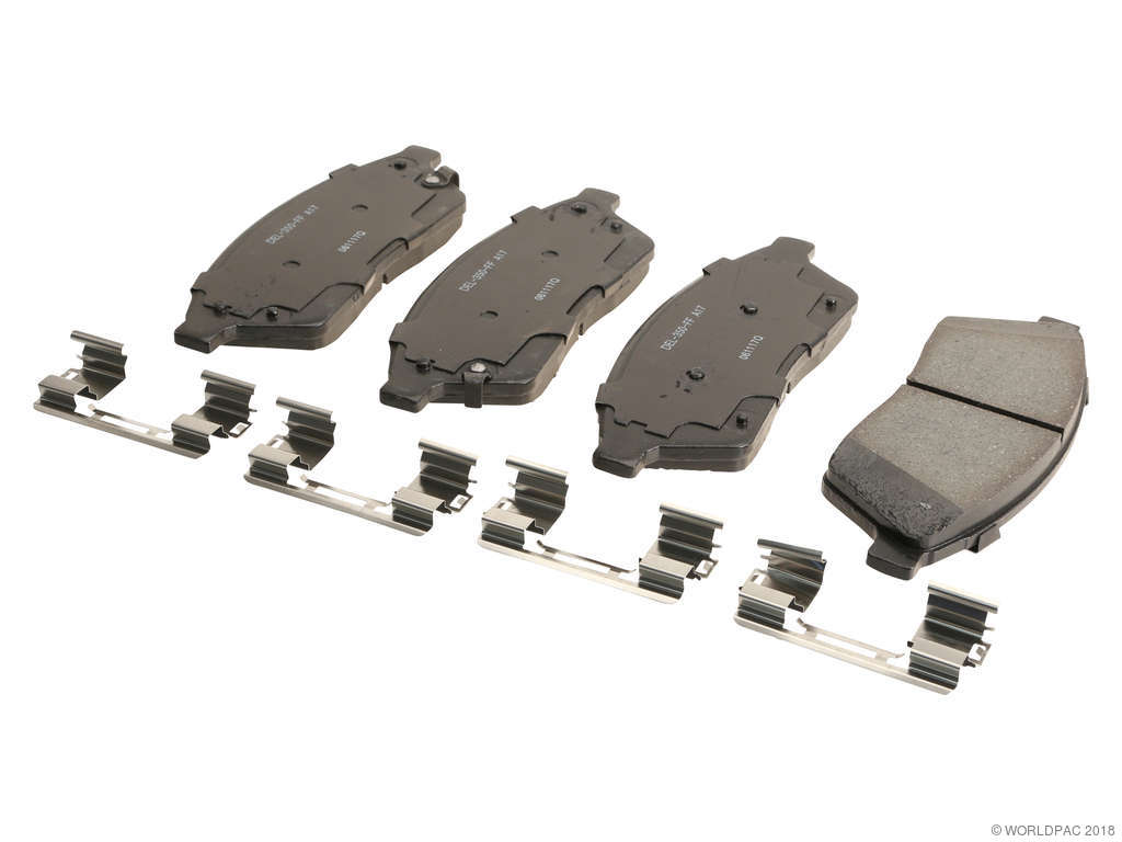 2011 Saab 9-4X Disc Brake Pad Set - Front (ACDelco)