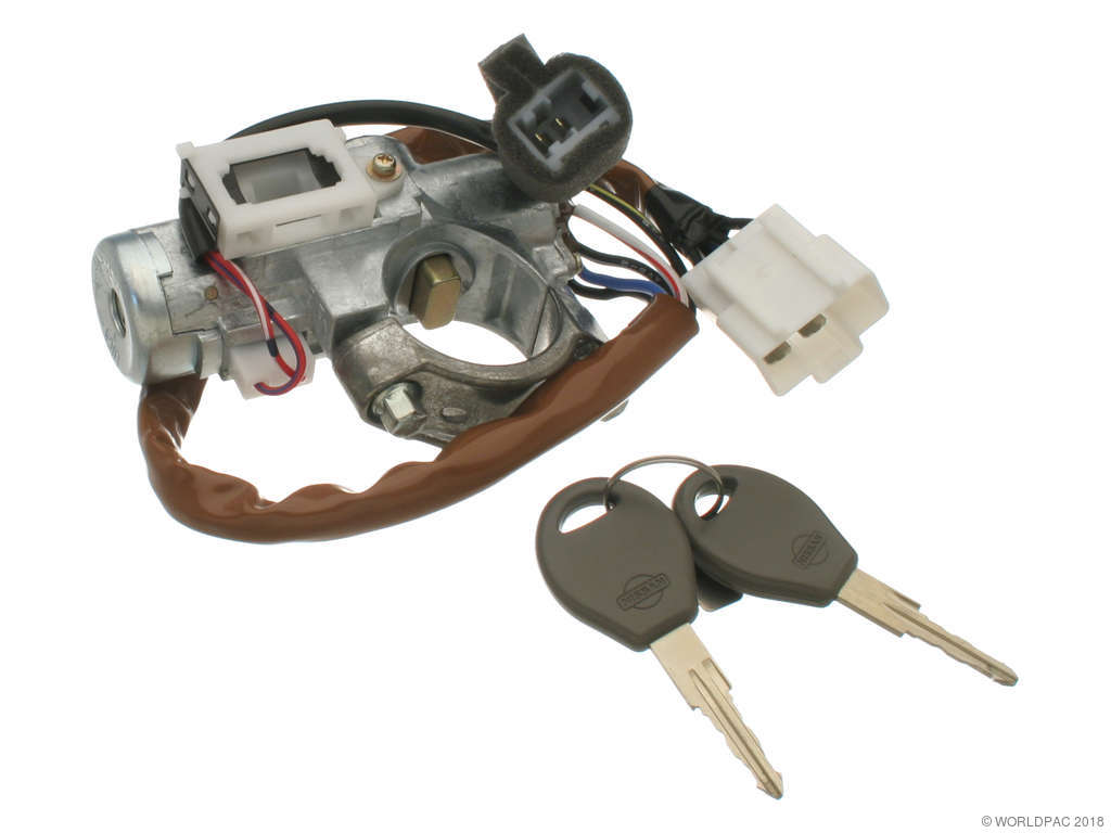 1993-1994 Nissan D21 Ignition Lock Assembly (Genuine)