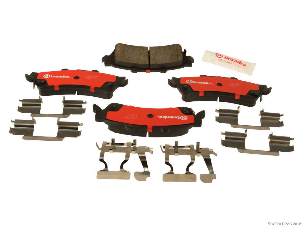 1992-2000 Cadillac Eldorado Disc Brake Pad Set - Rear (Brembo)