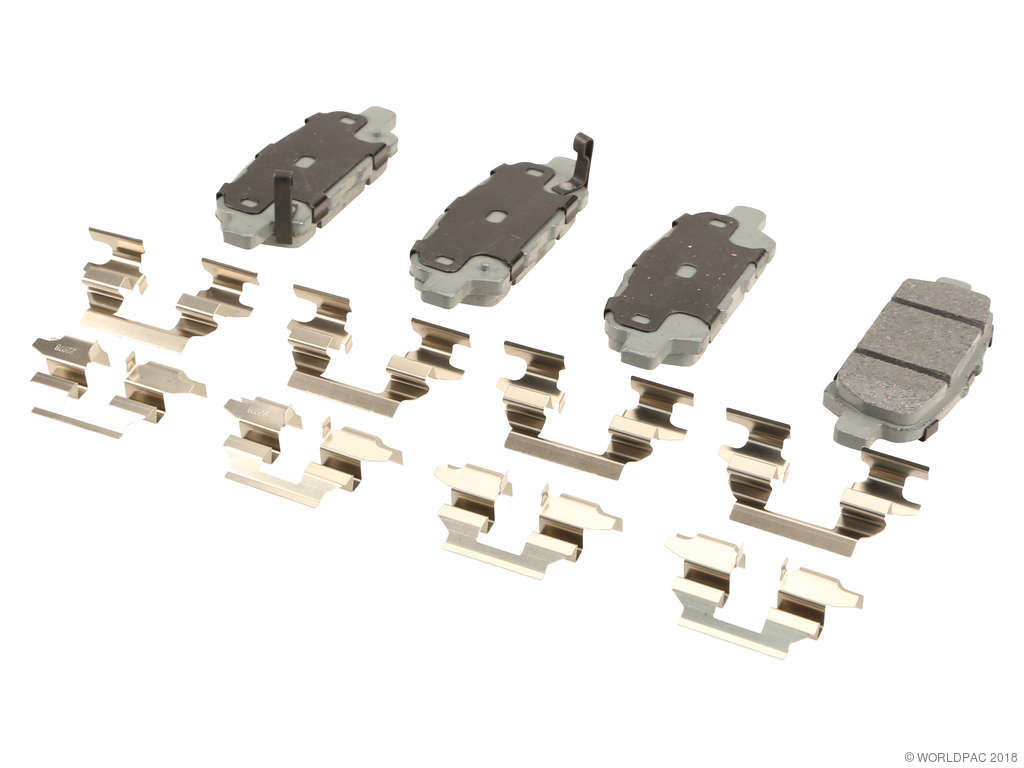 2014-2017 Nissan Juke Disc Brake Pad Set - Rear (Hitachi)