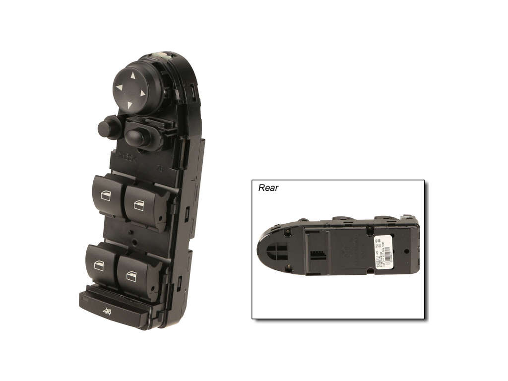 2008-2010 BMW 528i Door Window Switch - Front Left (Genuine)