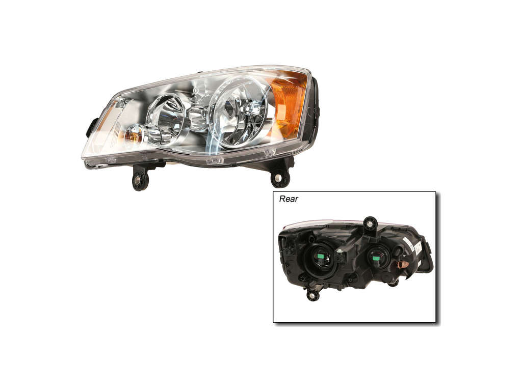 2008-2016 Chrysler Town &amp; Country Headlight Assembly - Left (Mopar)