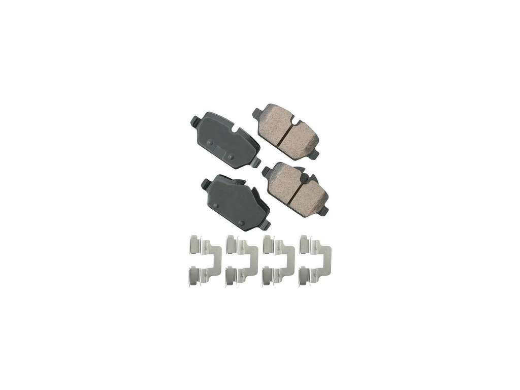 2013-2016 Mini Cooper Paceman Disc Brake Pad Set - Rear (Akebono)