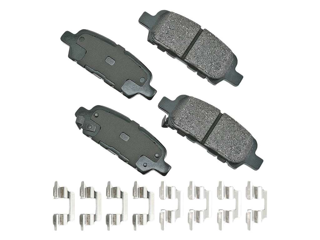 2011-2017 Nissan Juke Disc Brake Pad Set - Rear (Akebono)