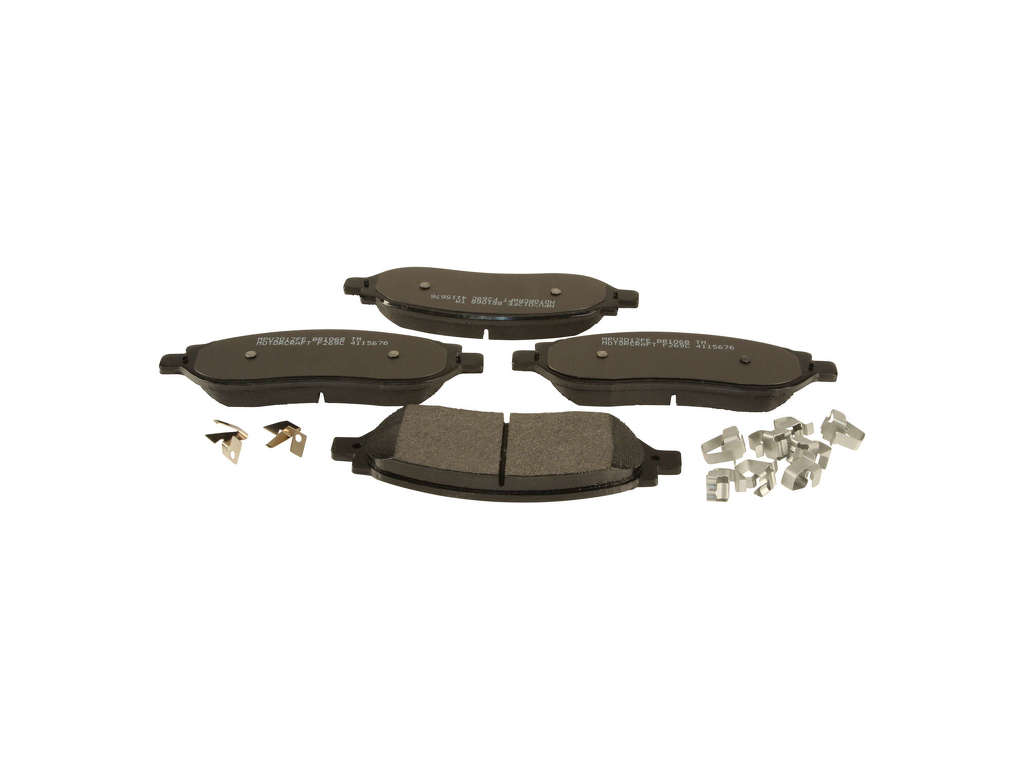 2005-2007 Ford F-350 Super Duty Disc Brake Pad Set - Rear (Motorcraft)