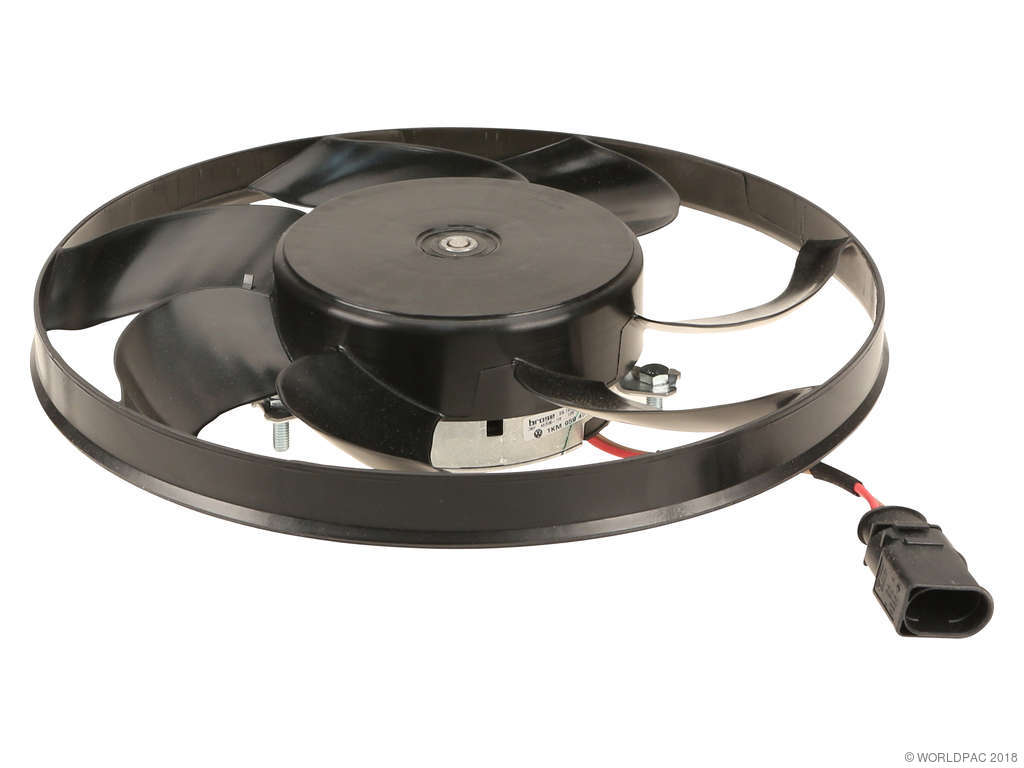 2012-2015 Volkswagen Jetta Engine Cooling Fan Assembly - Right (Original Equipment)