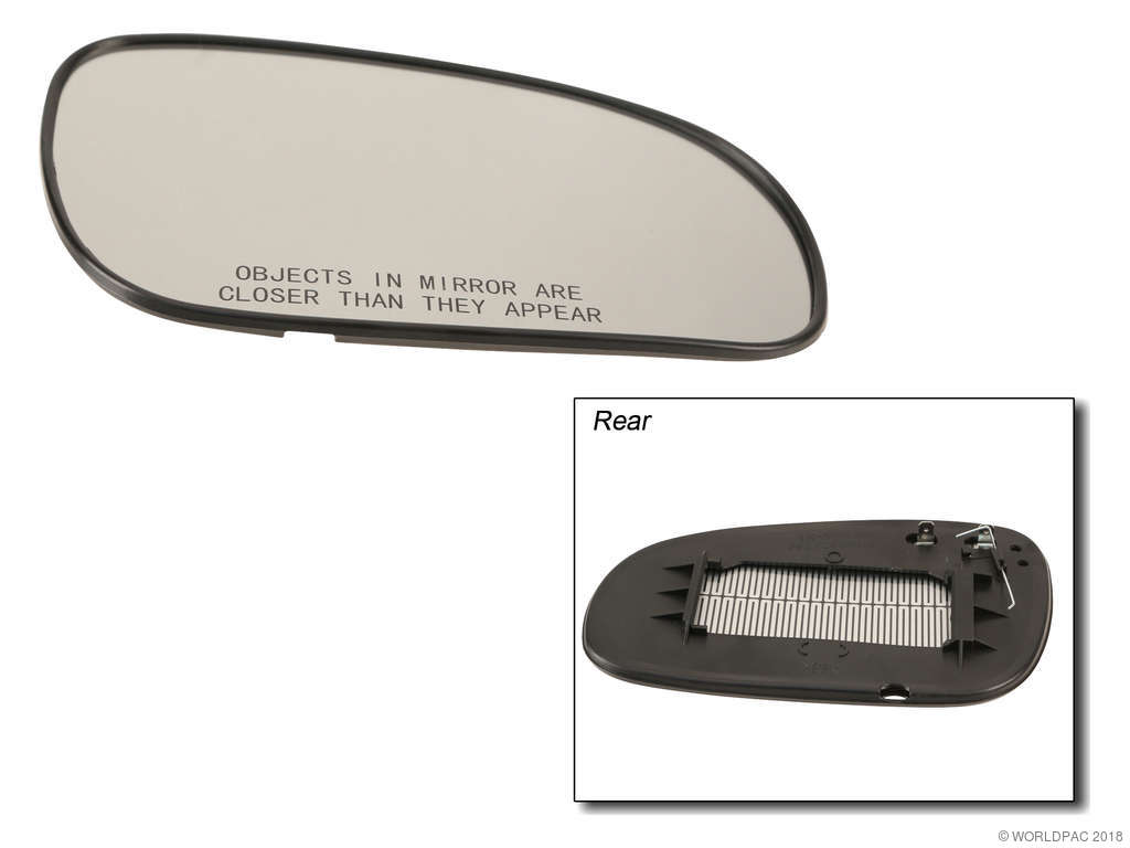 1999-2003 Volvo S80 Side/Door Mirror Glass - Right (Professional Parts Sweden)