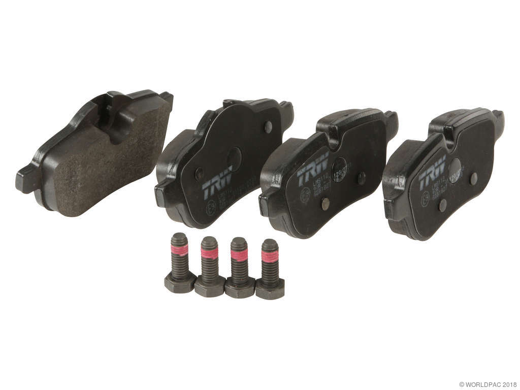 2009-2016 BMW Z4 Disc Brake Pad Set - Rear (TRW)