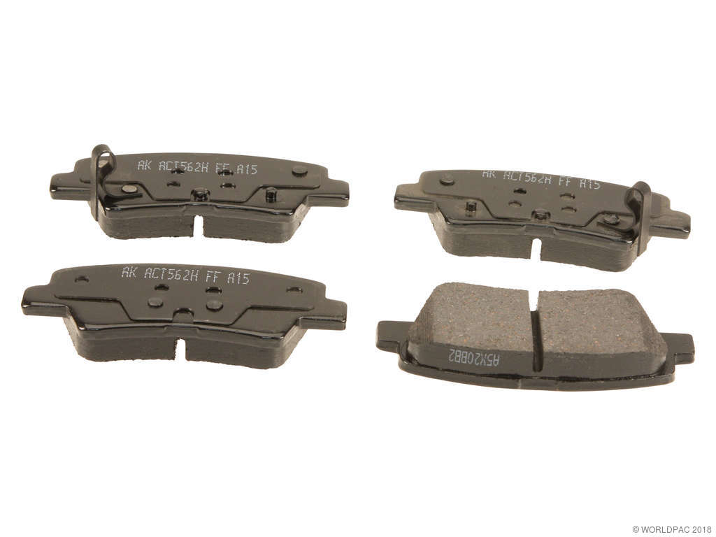2012-2016 Hyundai Veloster Disc Brake Pad Set - Rear (TRW)