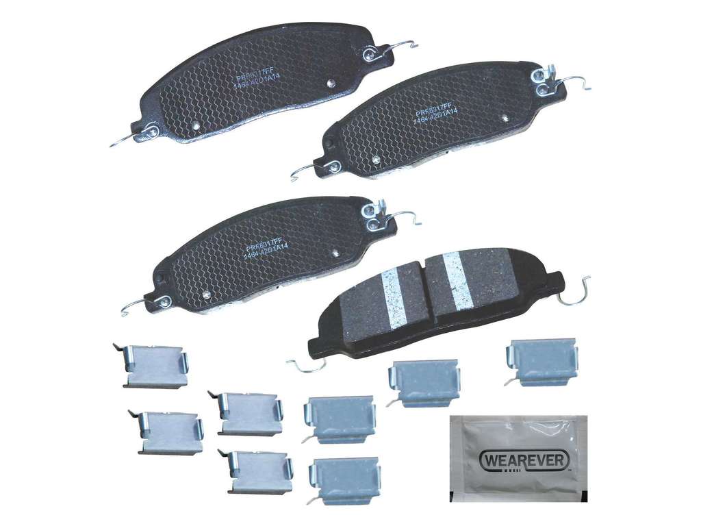 2010-2014 Ford Mustang Disc Brake Pad Set - Front (CARQUEST)