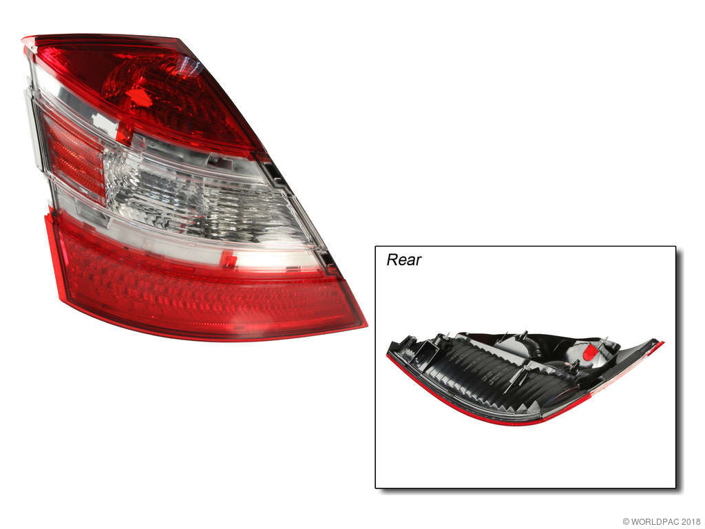 2007-2009 Mercedes-Benz S600 Tail Light Lens - Left (ULO)