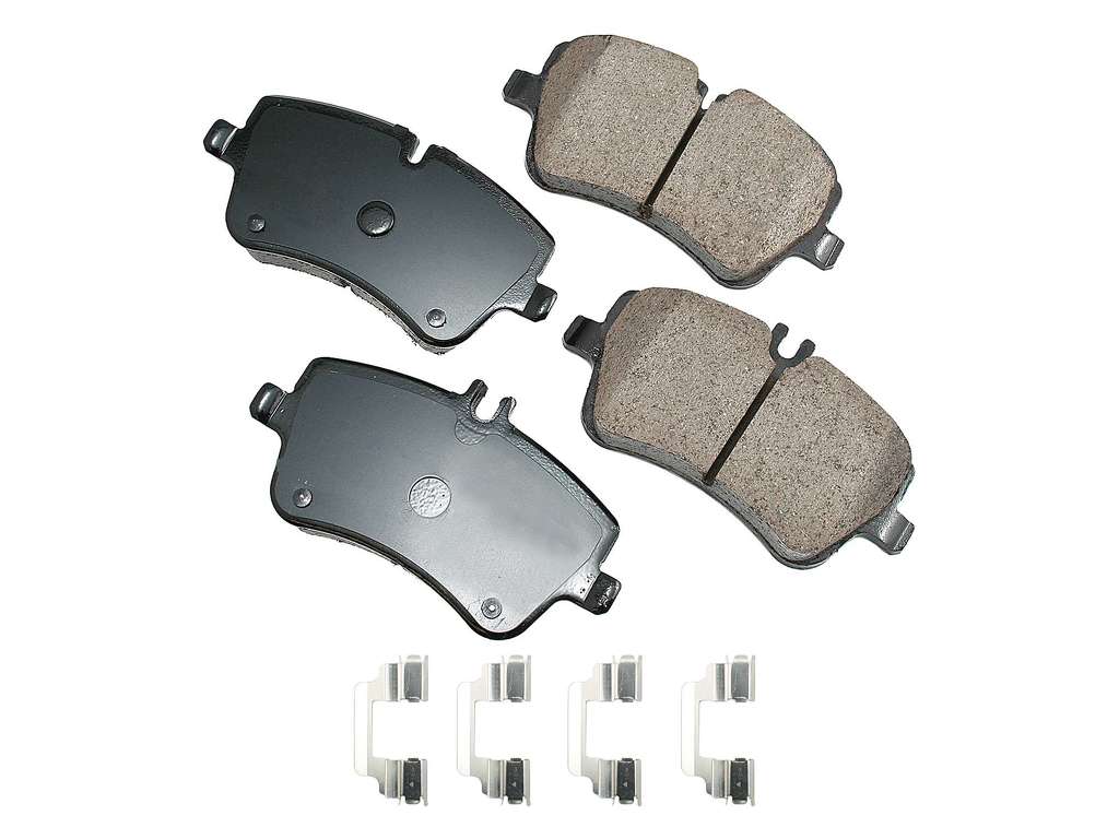 2006-2007 Mercedes-Benz C280 Disc Brake Pad Set - Front (Akebono)