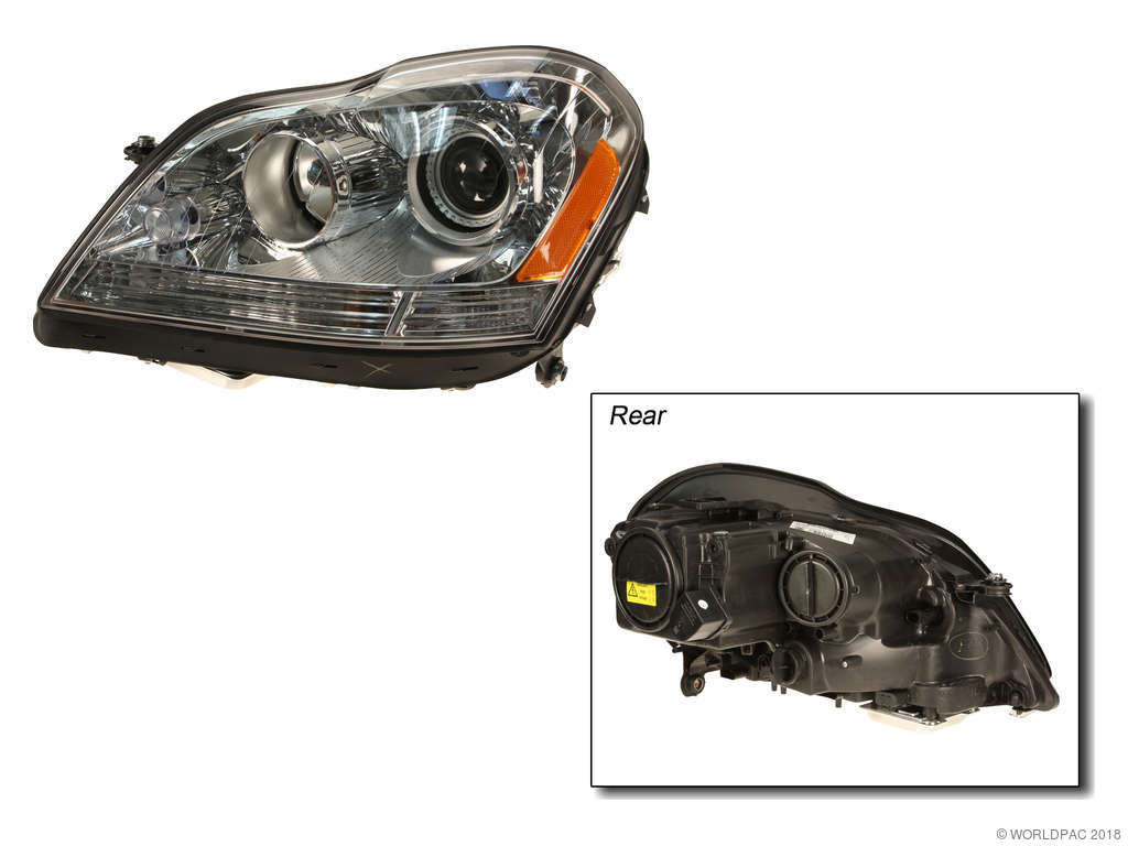 2010-2012 Mercedes-Benz GL550 Headlight Assembly - Left (Hella)
