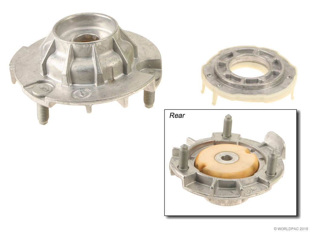 2005-2008 Porsche 911 Suspension Strut Mount - Rear or Rear Left or Rear Right (Genuine)
