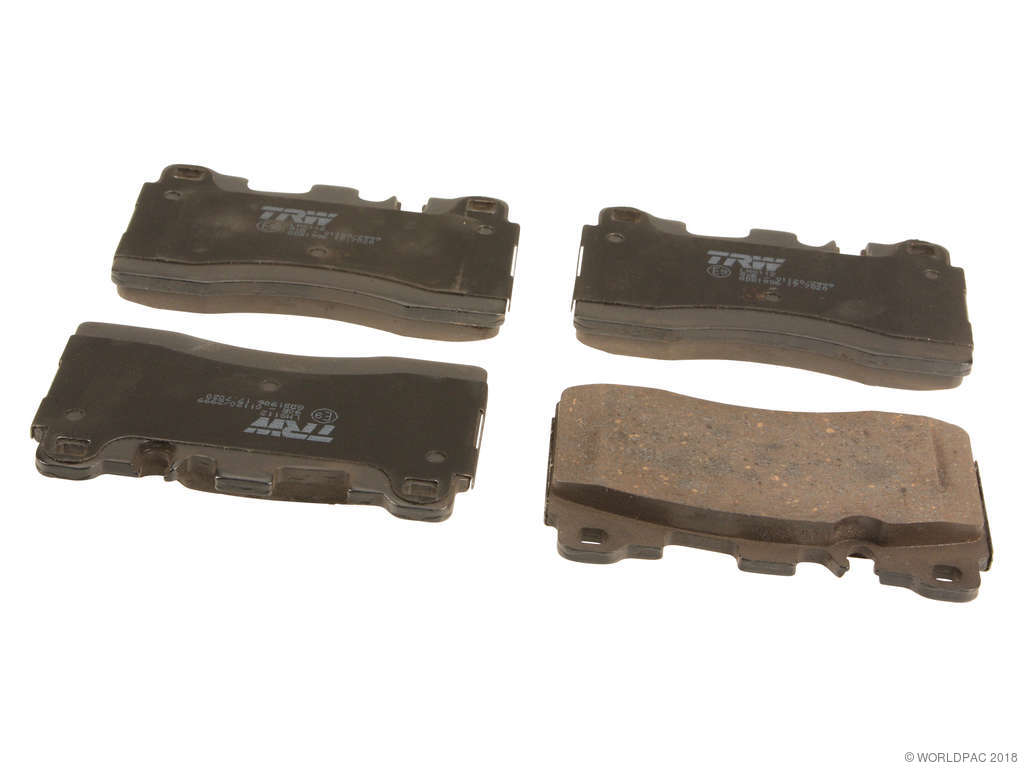 2012-2014 Mercedes-Benz CLS63 AMG Disc Brake Pad Set - Rear (TRW)