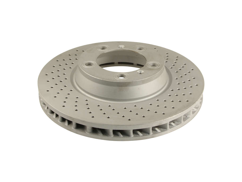 2001-2012 Porsche 911 Disc Brake Rotor - Front Right (Zimmermann Coated)