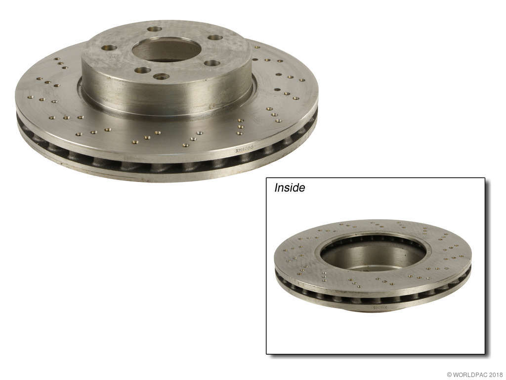 2008-2012 Mercedes-Benz C300 Disc Brake Rotor - Front (Pilenga)