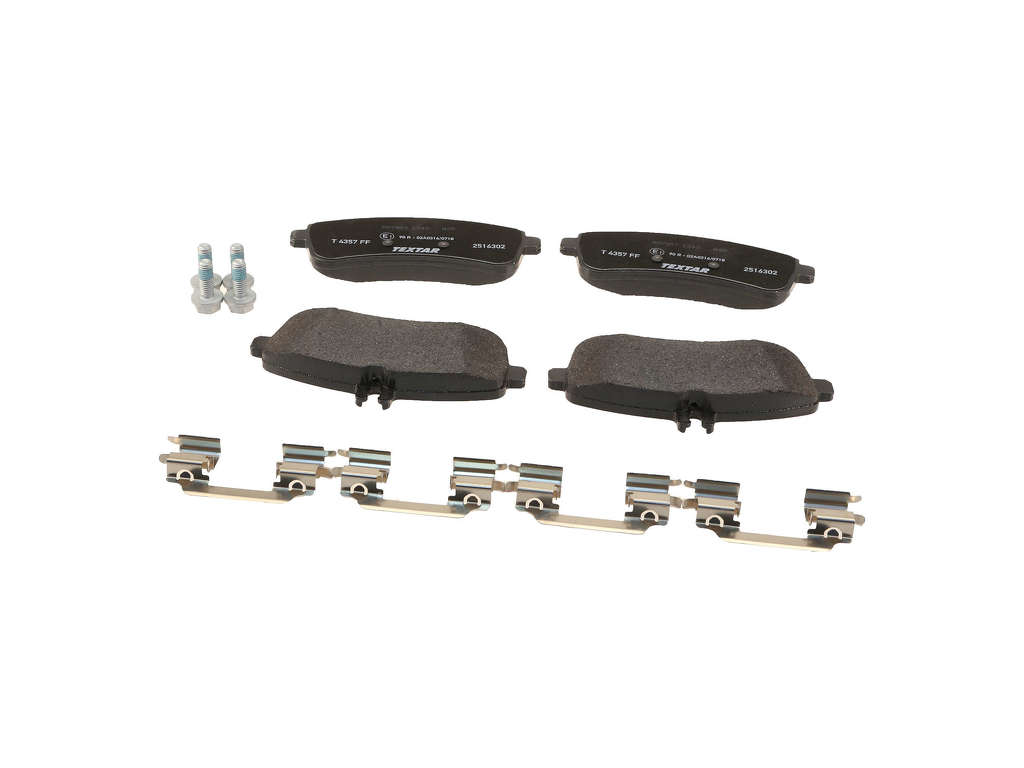 2015-2017 Mercedes-Benz S600 Disc Brake Pad Set - Rear (Textar)