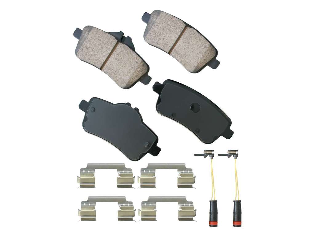 2012-2015 Mercedes-Benz ML350 Disc Brake Pad Set - Rear (Akebono)