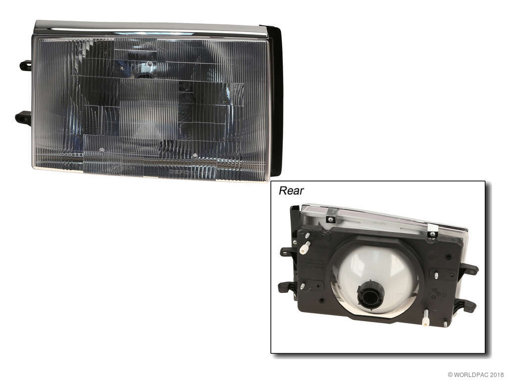 1986-1989 Volvo 244 Headlight Assembly - Right (Professional Parts Sweden)