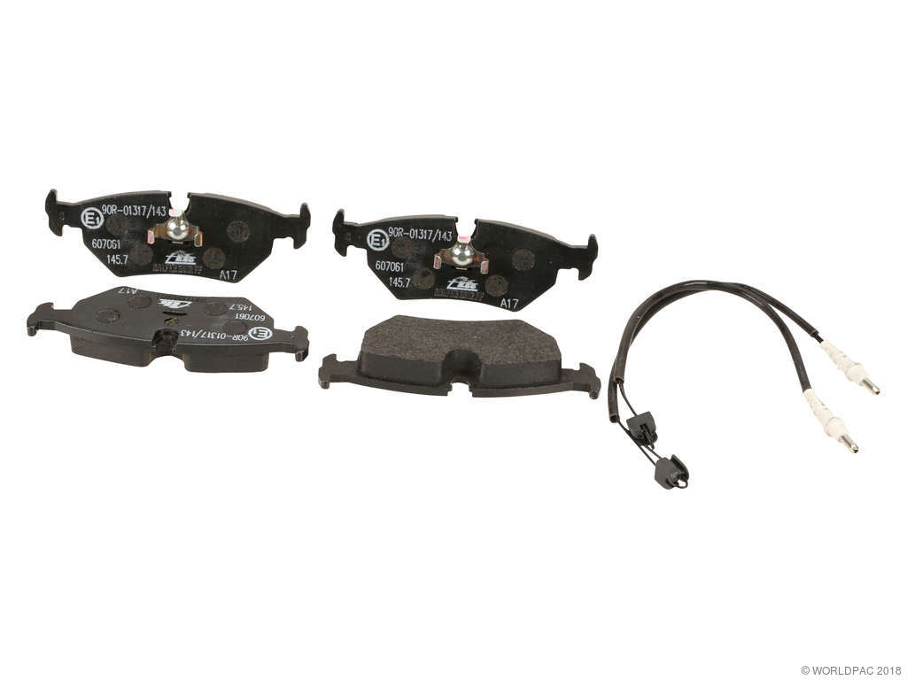 1990-1994 Jaguar Vanden Plas Disc Brake Pad Set - Rear (ATE)