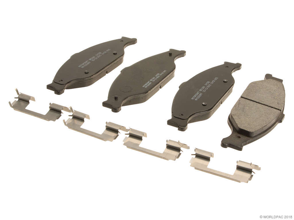 1999-2004 Ford Mustang Disc Brake Pad Set - Front (Motorcraft)