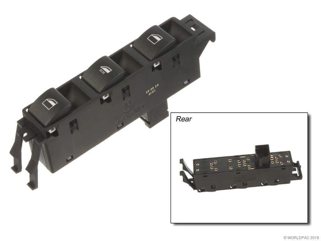2001-2006 BMW M3 Door Window Switch - Left (Genuine)