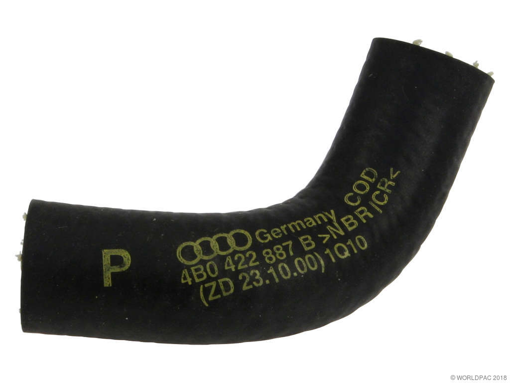 1998-2001 Audi A6 Power Steering Reservoir Hose - Pump To Pipe (Genuine)