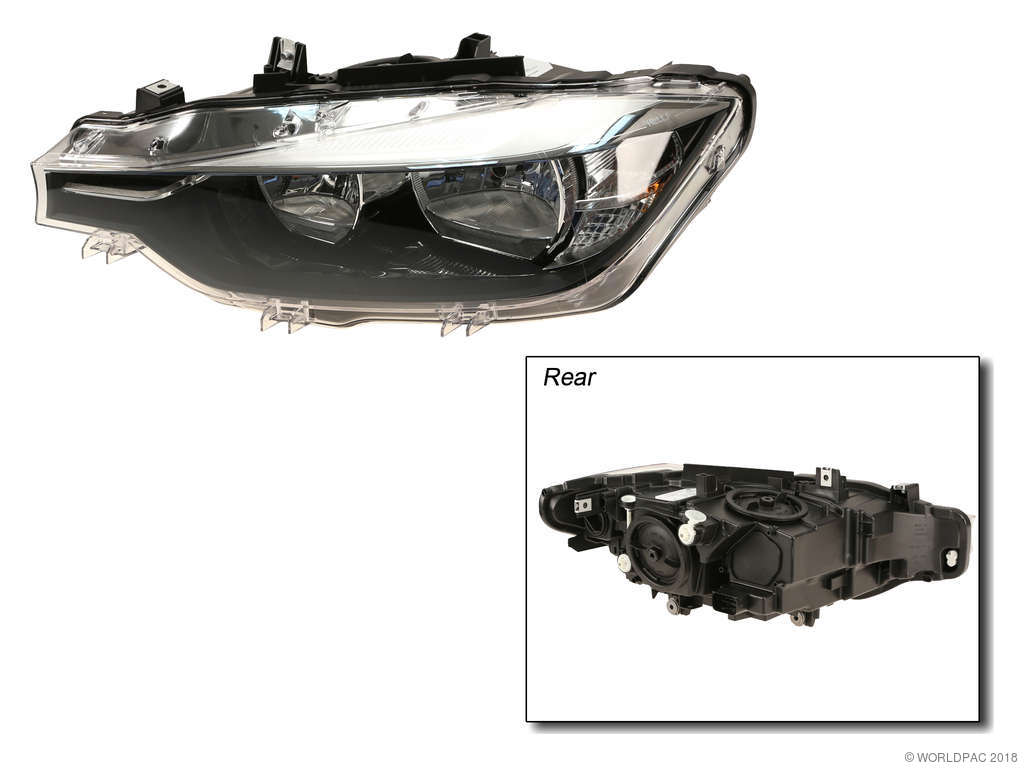 2016 BMW 328i Headlight Assembly - Left (Hella)