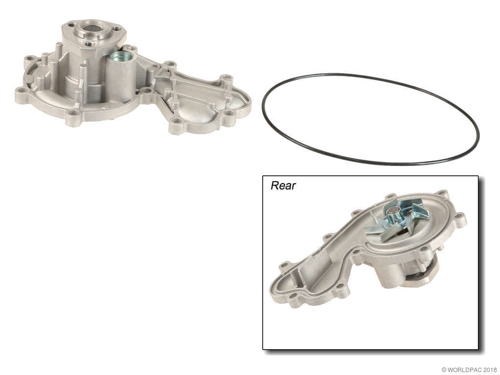2013-2016 Porsche Cayenne Engine Water Pump (Geba)